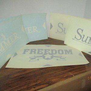 Vinyl Wall Decoration UPPERCASE LIVING 5 TOTAL